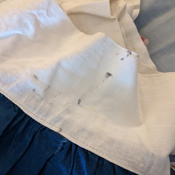 1930s Raggedy Ann and Andy Bedding Set 7pc Bedspread Curtains Chair Cover - Picture 14 of 14